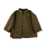 Gaspard Shirt Twill Moss