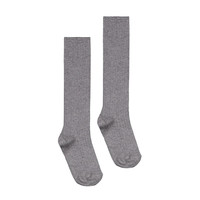 Long ribbed socks Grey Melange