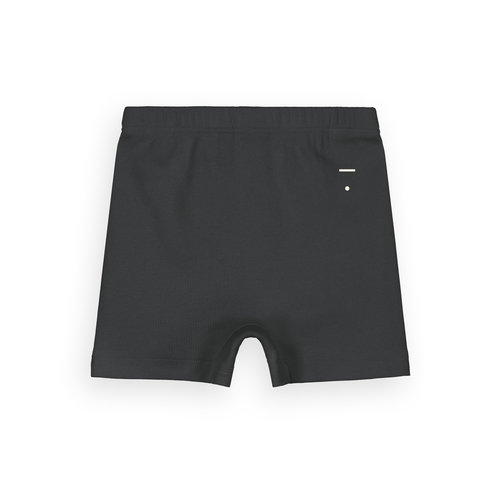 Gray label 2-pack boxers in nearly black