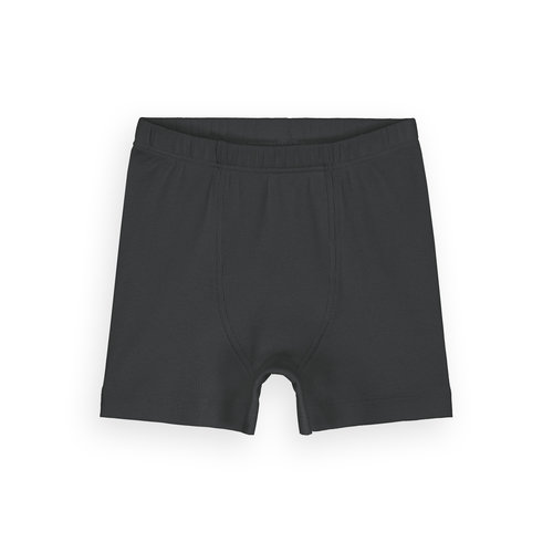 Gray label 2-pack boxers in nearly black