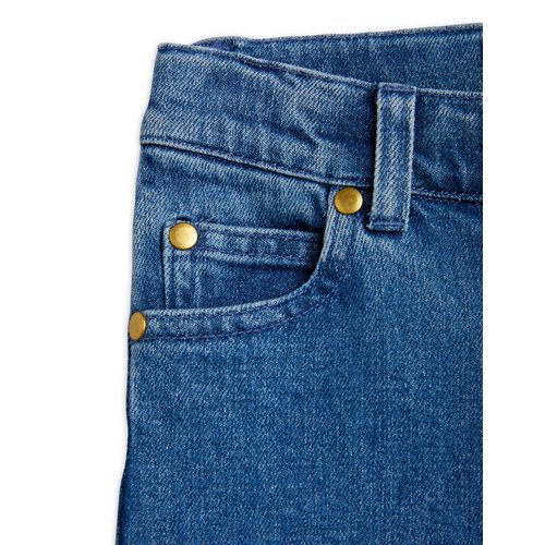 Mini Rodini Rechte jeans met Logo