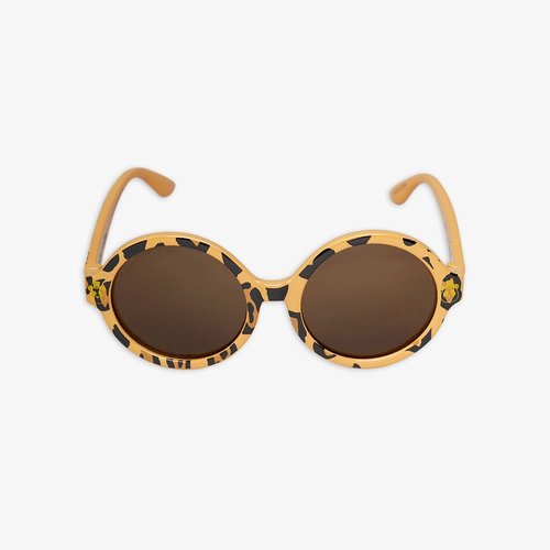 Mini Rodini Round Sunglasses Leopard