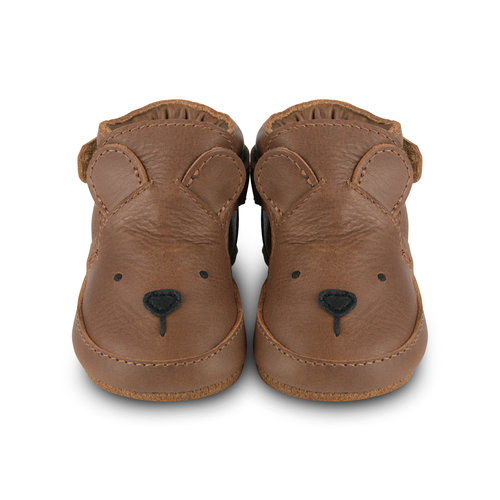 Donsje Baby schoentje Bear Cognac Classic Leather