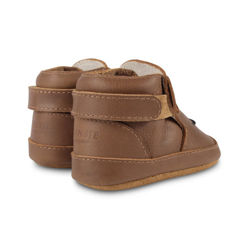 Donsje Baby schoentje Bear Cognac Classic Leather