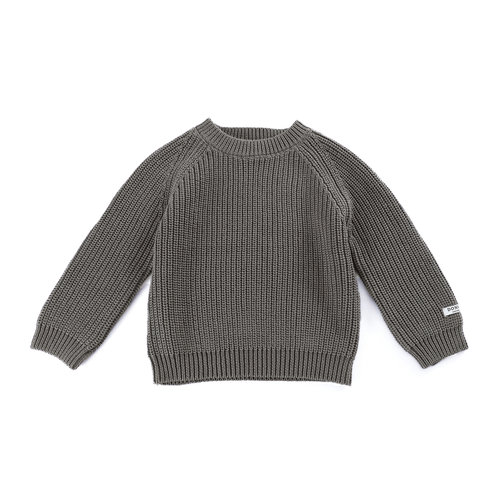 Donsje Katoen gebreide sweater met lange mouw