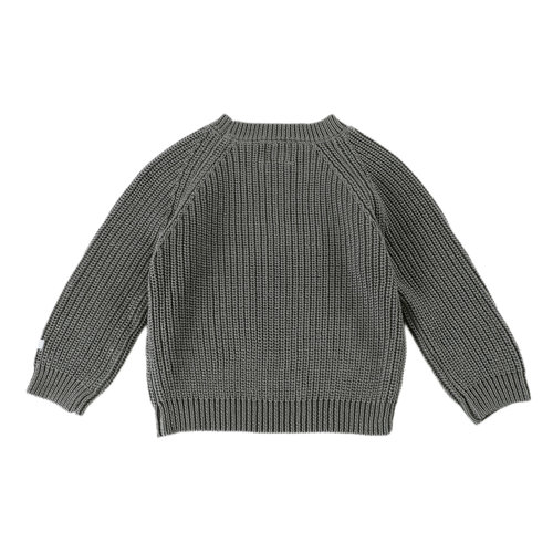 Donsje Katoen gebreide sweater met lange mouw