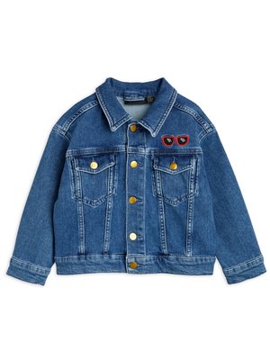 Mini Rodini Ritzratz Embroidered Denim Jacket