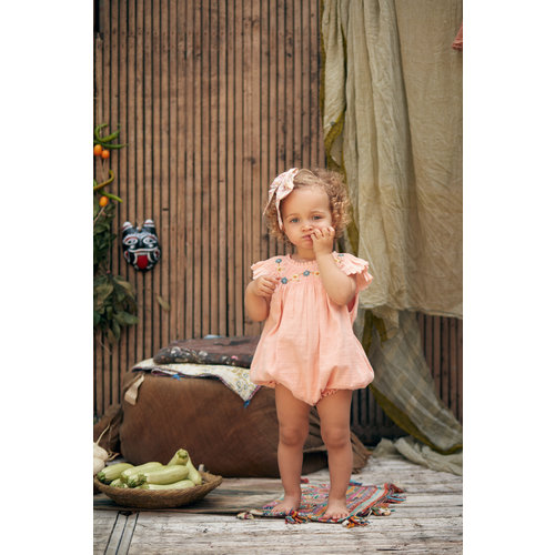 Louise Misha Rompers Josephine Coral Louise Misha Rompers Josephine Coral