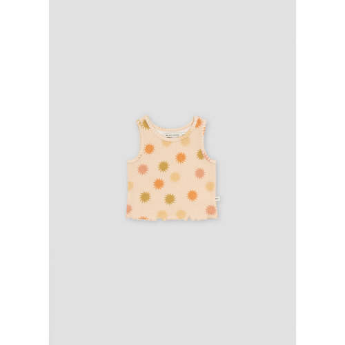 the new society Baby tank top met kleurrijke print