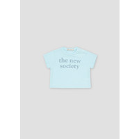 Logo Print Baby Tee Nebbia