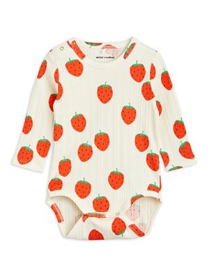 Mini Rodini Strawberries long sleeve body