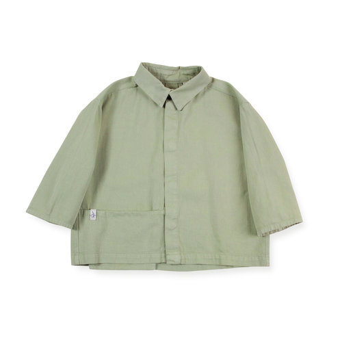 BONNIE & THE GANG Gaspard Shirt Twill Sage