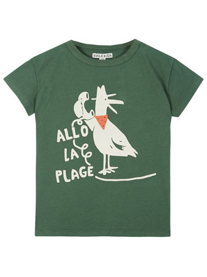 Emile & ida Allo La Plage T-shirt Green