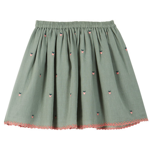 Emile & ida Almond Cotton Skirt