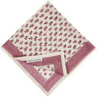 Purple Apple Cotton Scarf