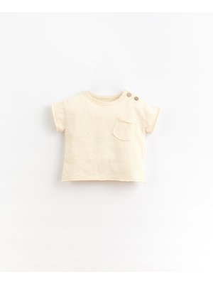 Play up T-shirt Breast Pocket Karité