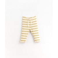 Striped Ribbed Baby Leggings Moringa