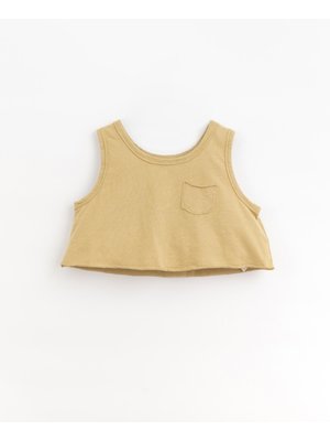 Play up Short Sleeveless Top Moringa