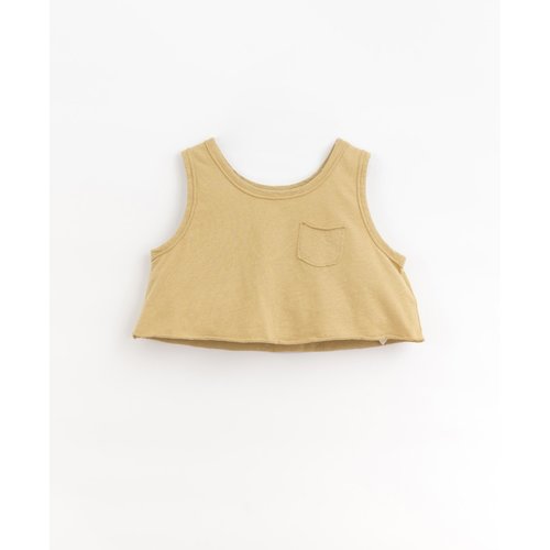 Play up Short Sleeveless Top Moringa Play up Short Sleeveless Top Moringa