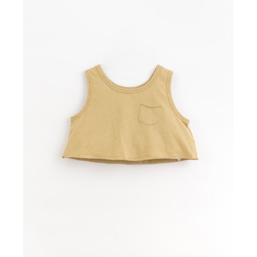 Play up Short Sleeveless Top Moringa