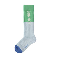 Sock Knee Bonmot Light Blue
