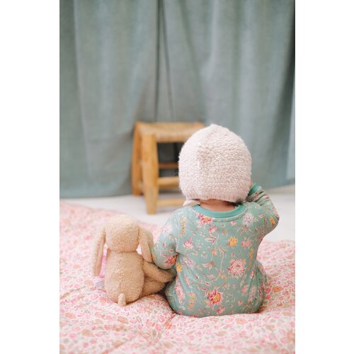 Louise Misha Baby fleece pakje in bloemenprint