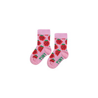 Raspberries Medium Socks Pink