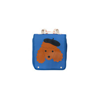 Tiny Poodle Toddler Backpack Blue