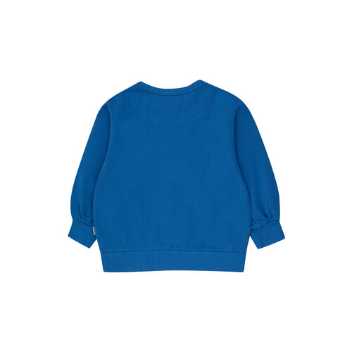 Tinycottons Blauwe sweater met opdruk