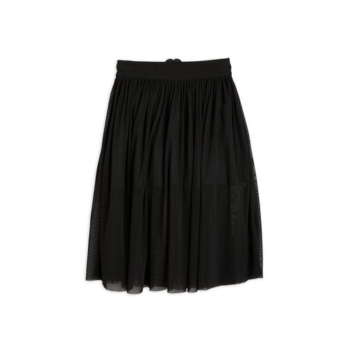 Mini Rodini Zwarte tule rok met elastische taille