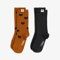 Basic Hearts 2-pack socks