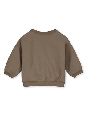 Gray label Baby Dropped Shoulder Sweater Brownie