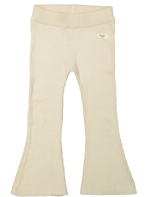 Baje studio May flared knitted pants sand