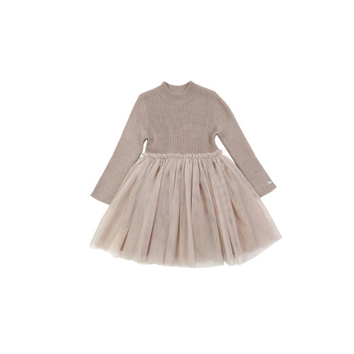 Donsje Lotus Dress Rose Grey