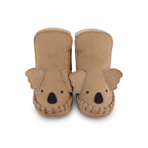 Donsje Baby schoentje Koala Truffle Nubuck