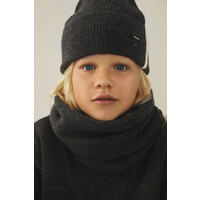 Knitted Beanie Nearly Black