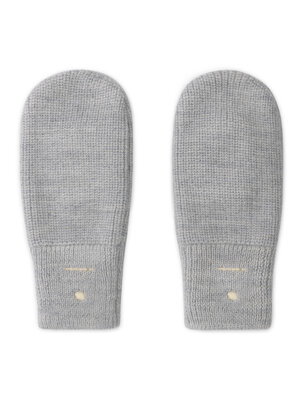 Gray label Knitted Mittens Grey Melange