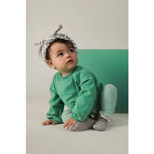 Gray label Baby sweater lange mouw bright green