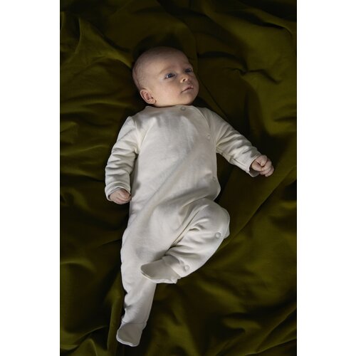 Gray label Newborn pakje met drukknoopjes cream