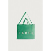 Canvas Shopper Bright Green