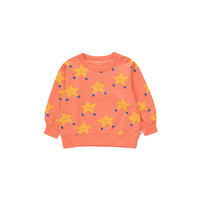 Dancing Stars Baby Sweatshirt Light Red