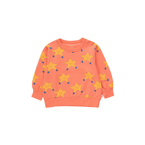 Tinycottons Dancing Stars Sweatshirt Light Red