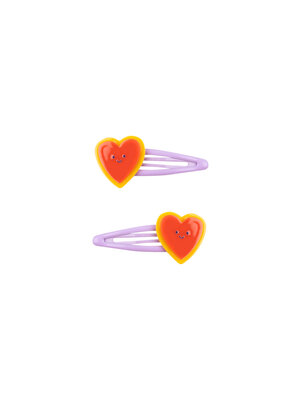 Tinycottons Hearts Hair Clips Set