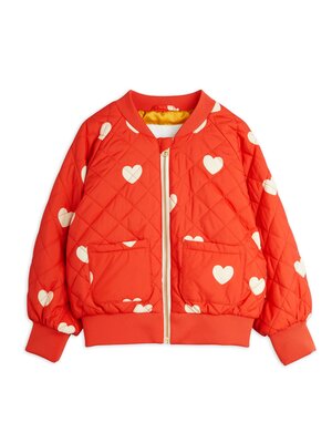 Mini Rodini Hearts Baseball Jacket