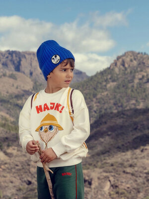 Mini Rodini Hike Sweatshirt Cream