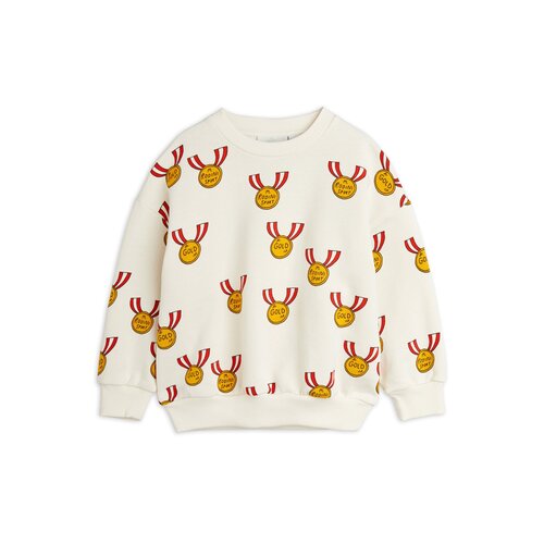 Mini Rodini Medals Sweatshirt Cream