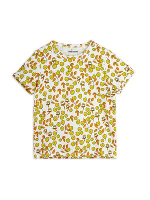 Mini Rodini Mini Rodini Flowers ss Tee