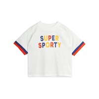 Mini Rodini Super Sporty ss Tee White