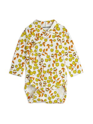 Mini Rodini Mini Rodini Flowers Wrap Bodysuit