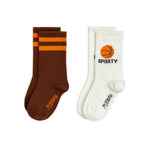 Mini Rodini Basketball socks 2-pack